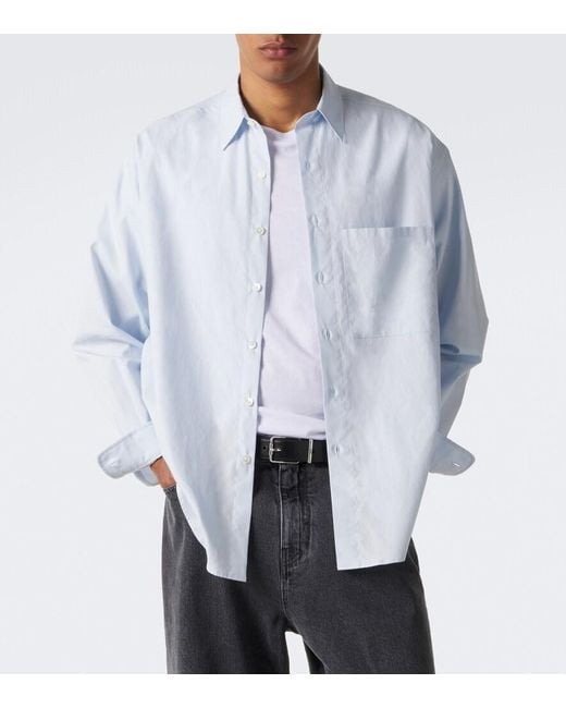 Camicia di Auralee in Blue da Uomo
