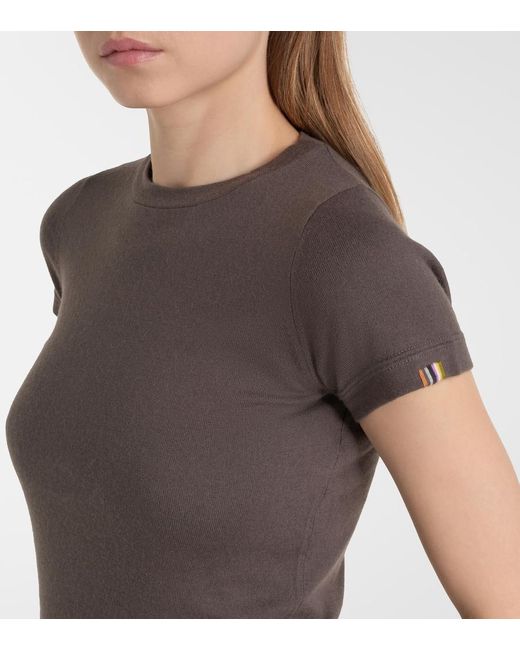 Extreme Cashmere Brown N°292 America Cotton And Cashmere T-Shirt