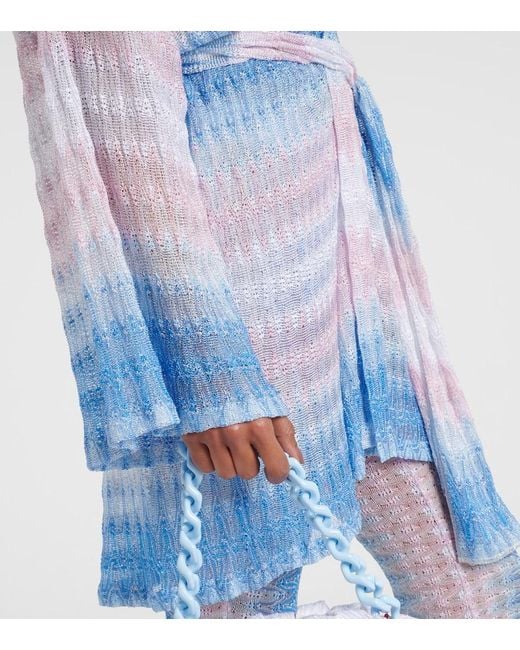 Missoni Blue Wave Beach Cover-Up