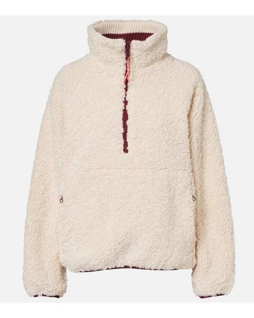 The Upside Natural Harlow Half-Zip Top