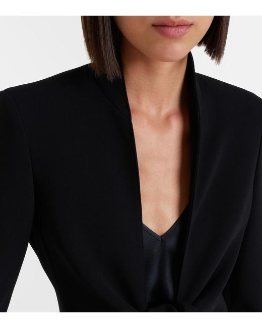 Max Mara Black Cady Jacket