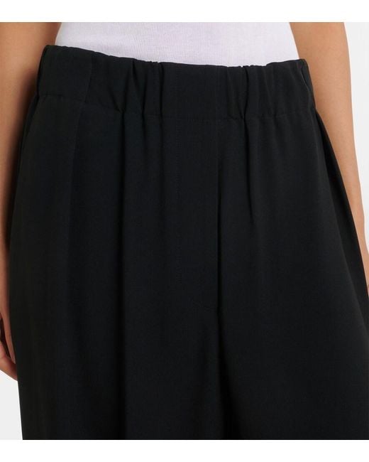 Jil Sander Blue Wide-Leg Pants