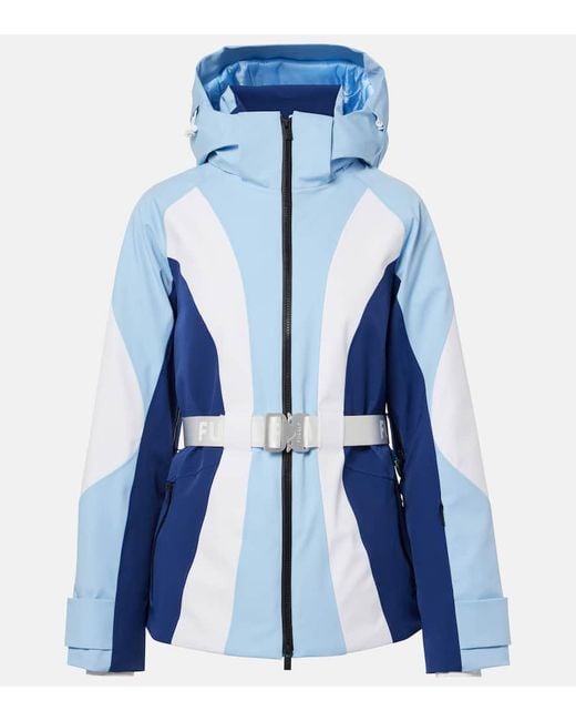 Fusalp Blue Lexa Belted Ski Jacket