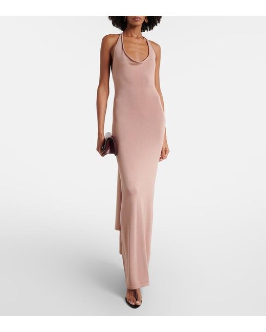 AYA MUSE White Onda Maxi Dress