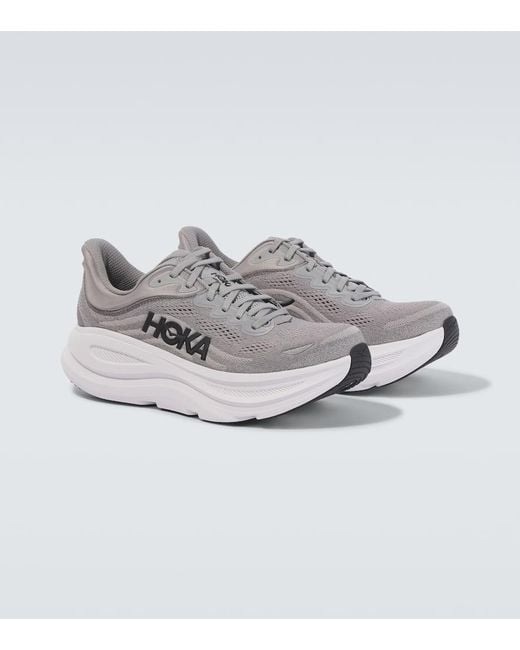Hoka One One Laufschuhe Bondi 9 in Gray für Herren
