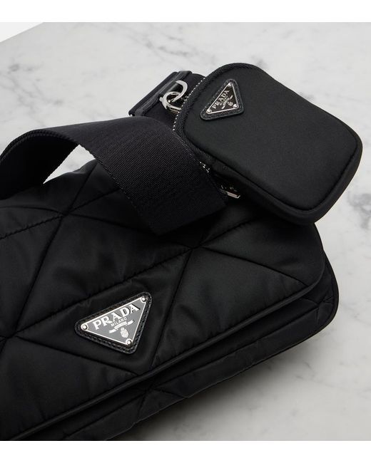 Borsa A Spalla di Prada in Black