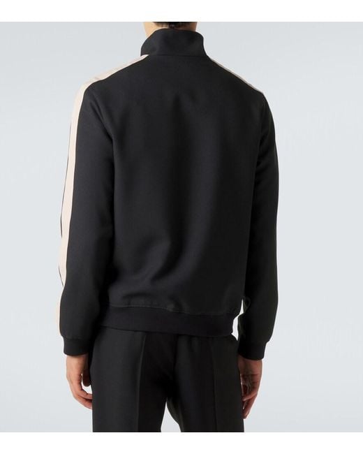 Valentino Black Vgold Track Jacket for men
