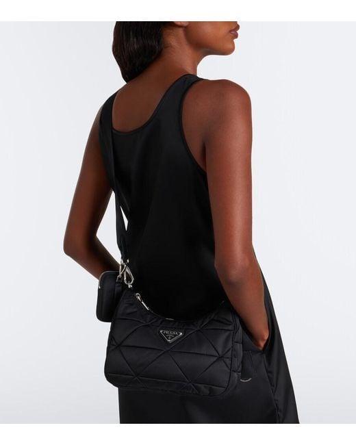 Prada Black Re-Edition Re-Nylon Shoulder Bag