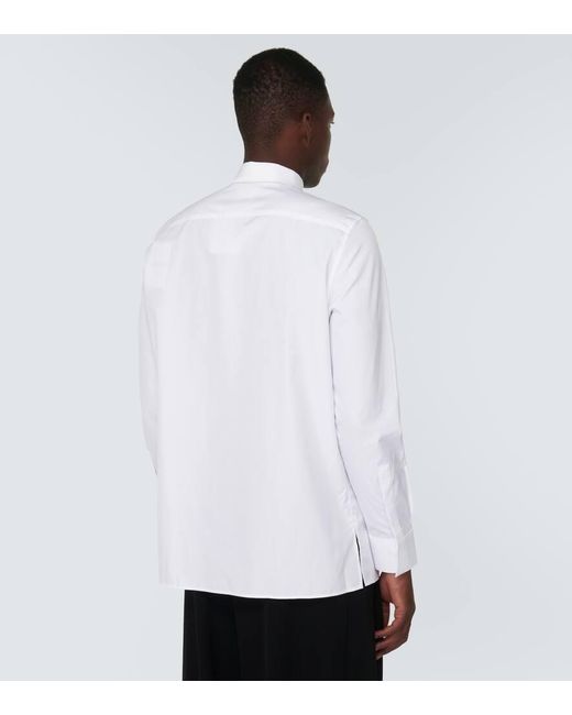 Camisa de algodon Givenchy de hombre de color White