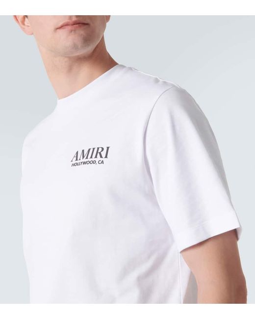Amiri T-Shirt aus Baumwoll-Jersey in White für Herren
