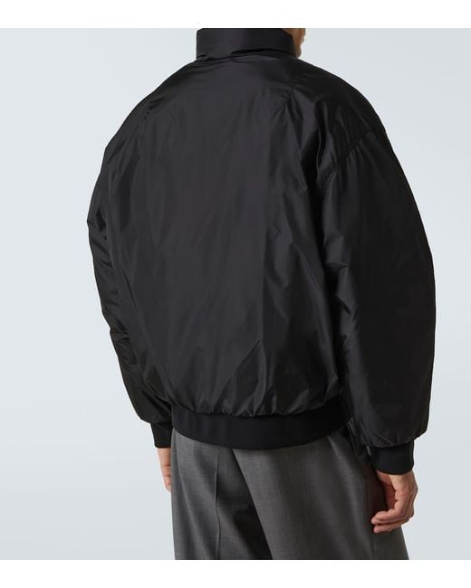 Prada Black Re-Nylon Down Jacket for men