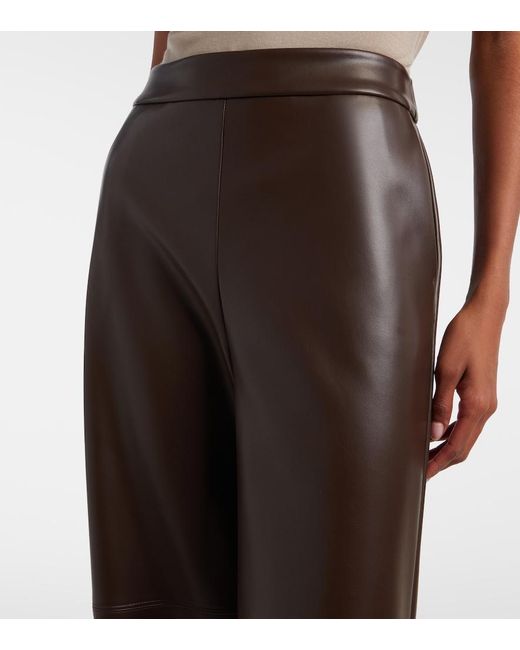 Max Mara Brown Wide-Leg Pants