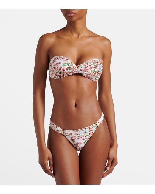 Melissa Odabash Pink Bikini-Oberteil Martinique