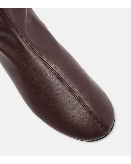 Proenza Schouler Brown Tee Over-The-Knee Boots