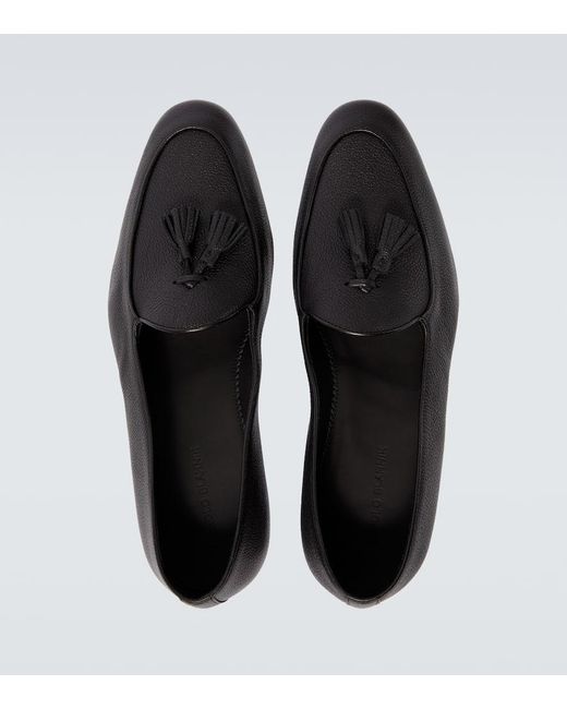 Mocasines Lennox De Piel Manolo Blahnik de hombre de color Black
