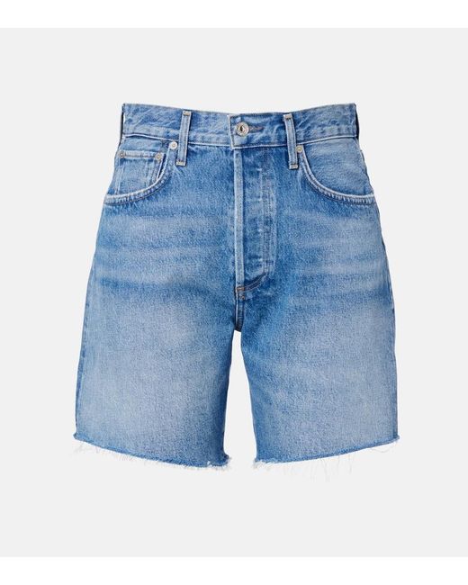 Citizens of Humanity Blue Marlow Denim Shorts