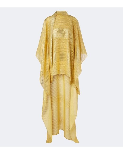 Taller Marmo Yellow Denver Sunrise Fil Coupe Kaftan