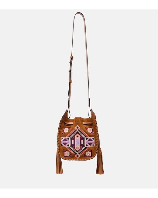 Secchiello Silao Mini di Isabel Marant in White