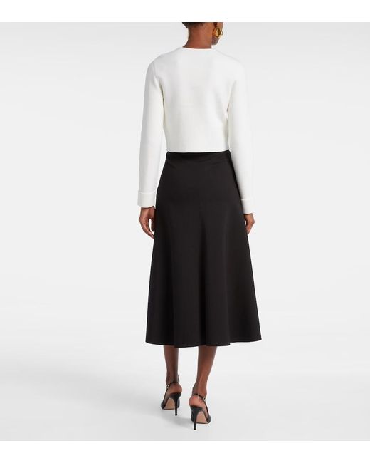 Dorothee Schumacher Natural Sharp Ambition Wool-Blend Jacket