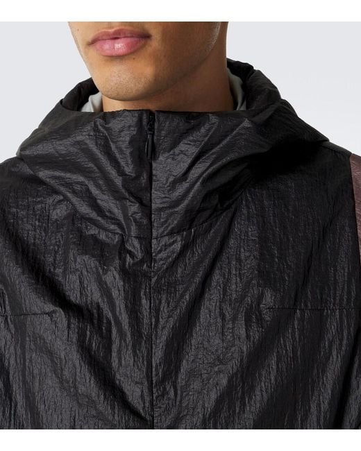 Kiko Kostadinov Black Tomelilla Technical Jacket for men