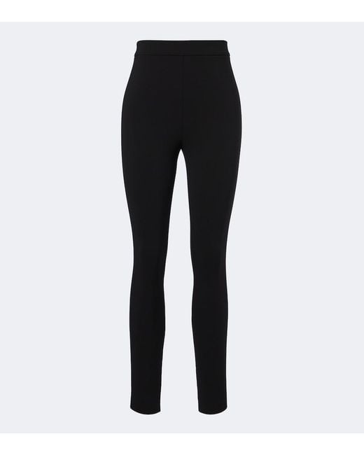 Dolce & Gabbana Black High-Rise Leggings