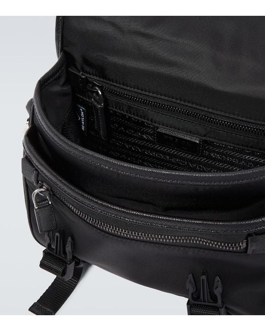 Prada Black Re-Nylon Shoulder Bag for men