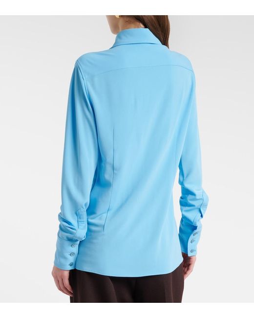 Stella McCartney Blue Poplin Shirt