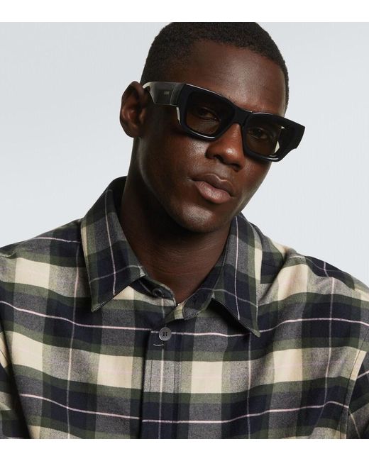 Loewe Brown Square Glasses for men