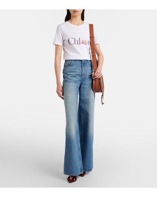 Chloé Brown Marcie Leather Crossbody Bag