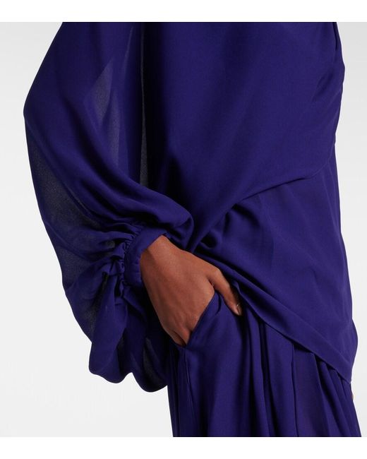 Alaïa Blue Balloon Top