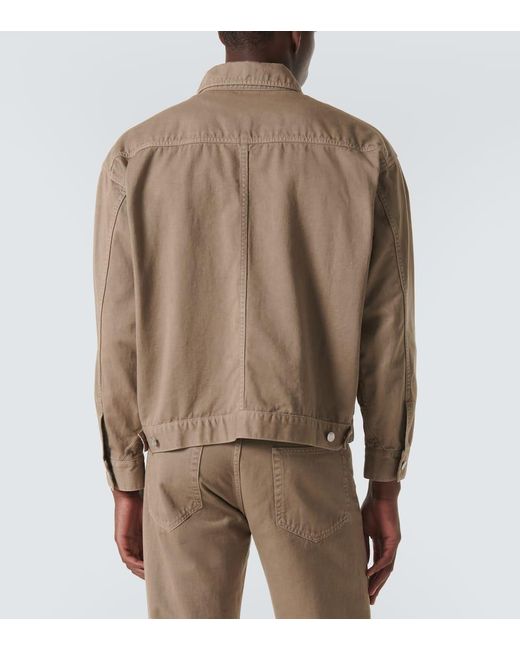 Chaqueta Marcus De Algodon The Row de hombre de color Brown