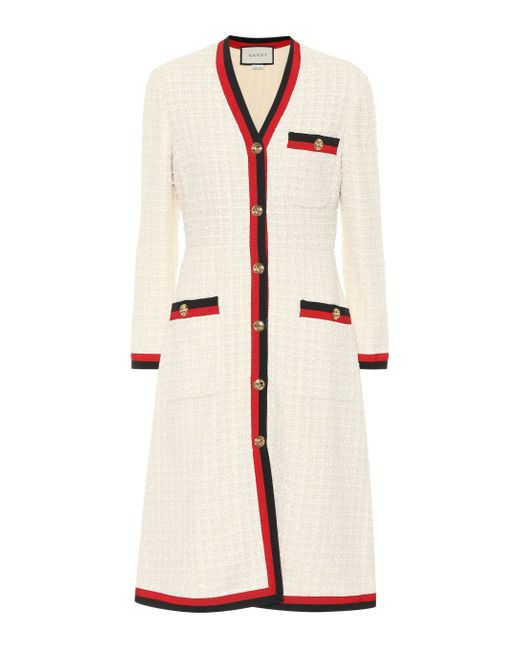 gucci coat white