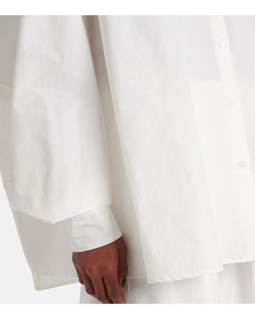 Dries Van Noten White Oversized Shirt