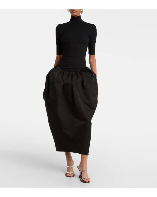 AMINA MUADDI Brown Sandalen Gigi 95 Aus Veloursleder Mit Kristallen