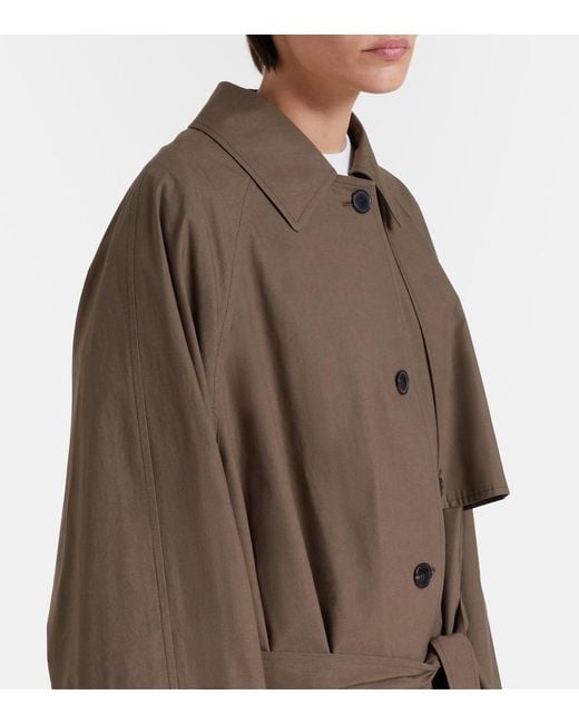 Calvin Klein Natural Zeland Cotton Trench Coat