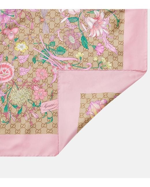 Sciarpa Gg di Gucci in Pink