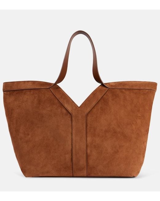 Borsa Y di Saint Laurent in Brown