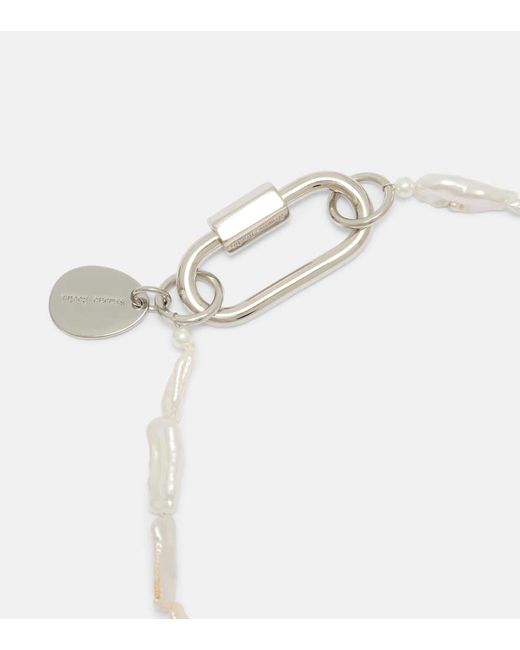 Collana Di Perle di Simone Rocha in White