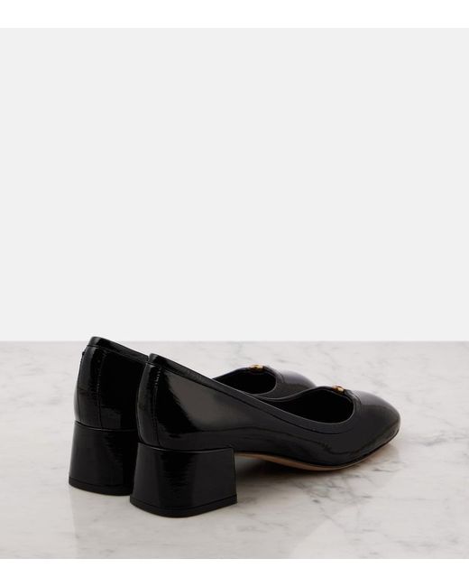 Chloé Black Marcie Leather Pumps
