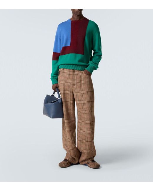 Pullover Albers di Loewe in Green da Uomo