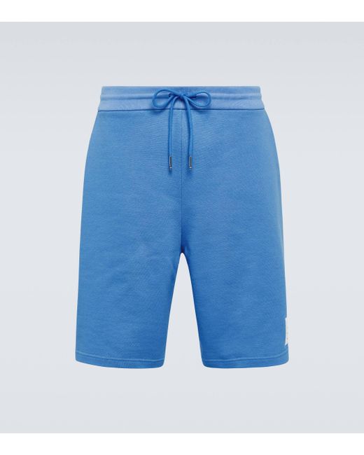 Short en coton Thom Browne pour homme en coloris Blue
