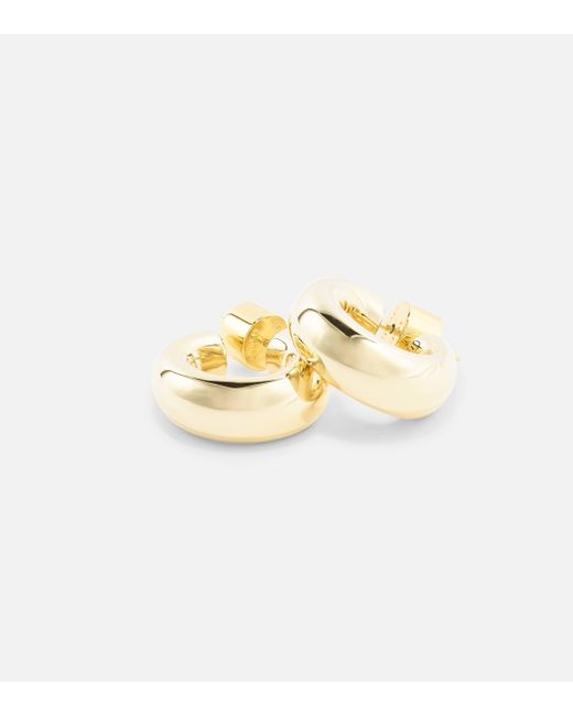 Jennifer Fisher Metallic Samira Micro 10kt Gold-plated Earrings