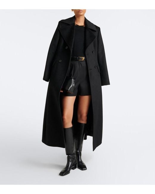 Max Mara Black Wool-Blend Sweater