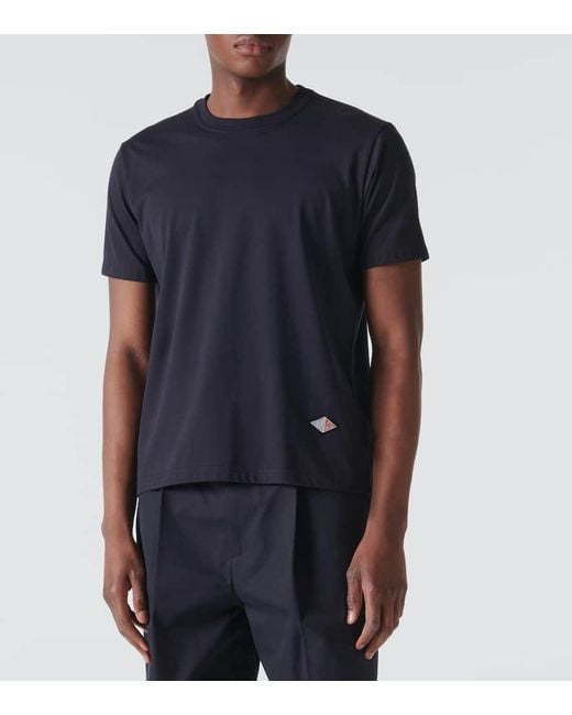 T-Shirt di Bottega Veneta in Blue da Uomo
