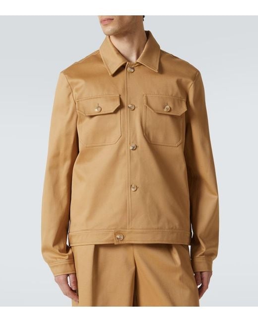 King & Tuckfield Natural Cotton Jacket for men
