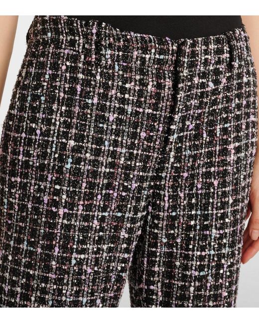Balmain Gray Wide Trousers