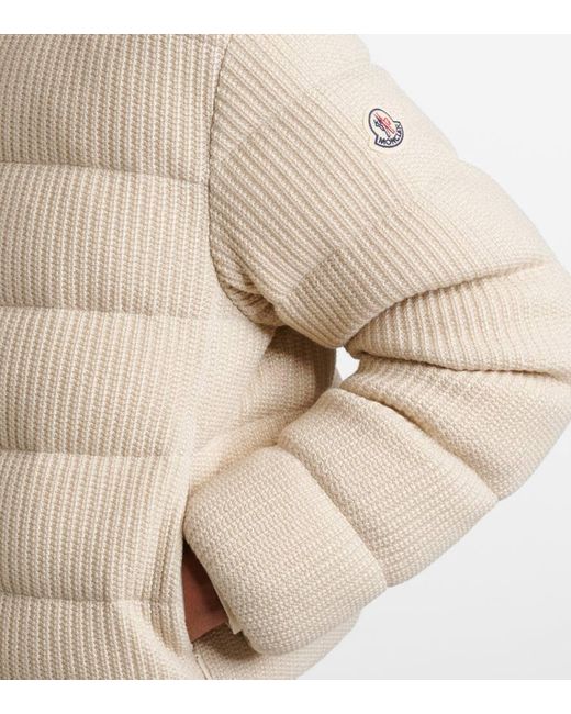 Piumino Thoiry di Moncler in Natural