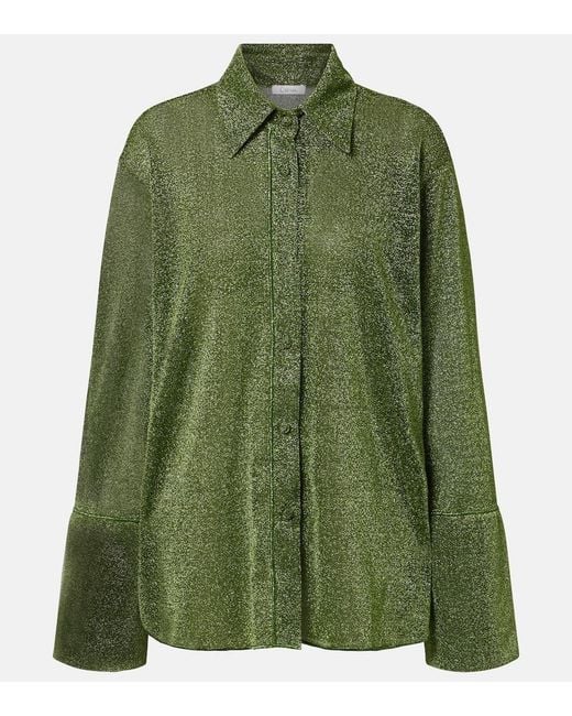 Oseree Green Lumiere Shirt