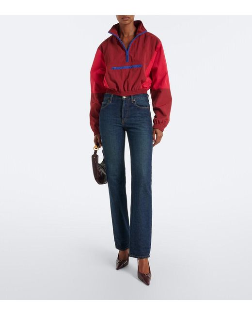 Saint Laurent Red Technical Jacket