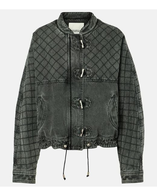 Isabel Marant Black Denim Jacket Celiany